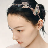 Pink Serenity Butterfly Headband