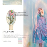 Tulip Poem Hair Clip