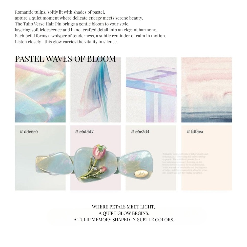 Tulip Verse Hair Pin