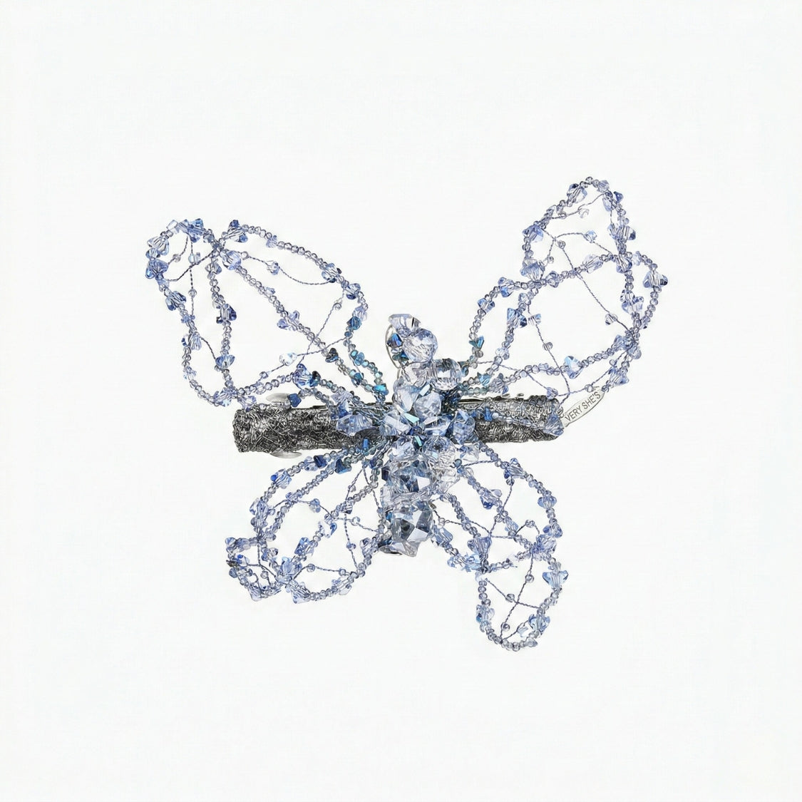 Arctic Lace Glacial Butterfly Pin