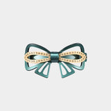 Playful Ribbon Butterfly Hair Pin