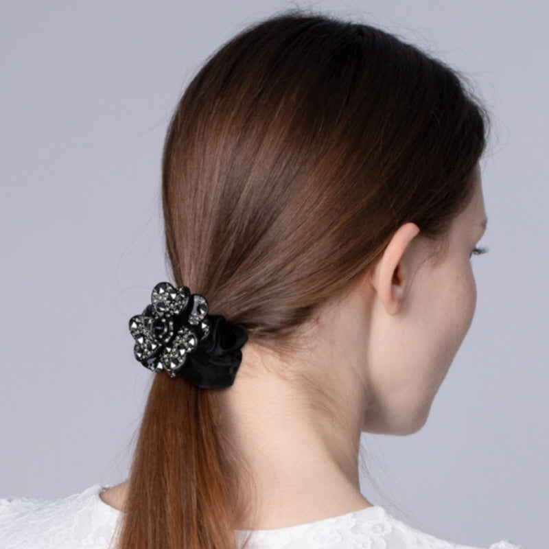 Starlit & Black Hole Hair Scrunchie