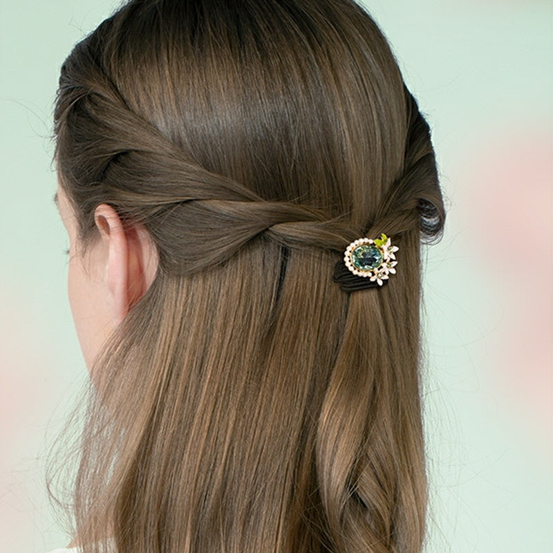 Peach Blossom Hair Tie