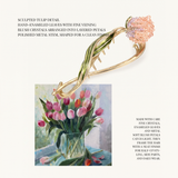 Blush Tulipa Hair Clip