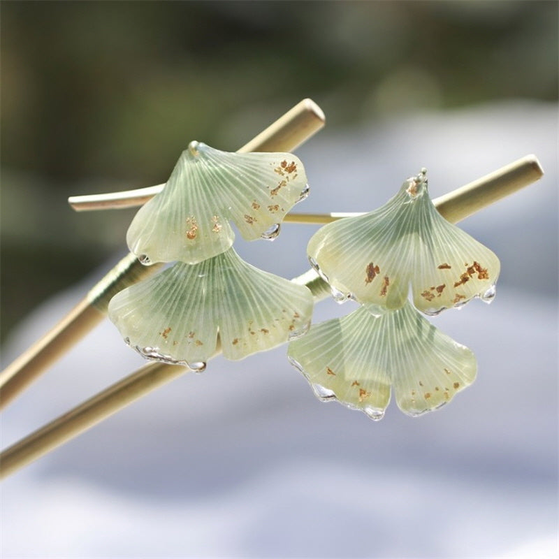 Korean Ginkgo Bamboo Hair Stick