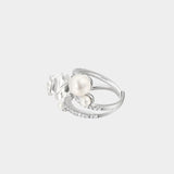 Winter Rose Pearl Éclat Ring