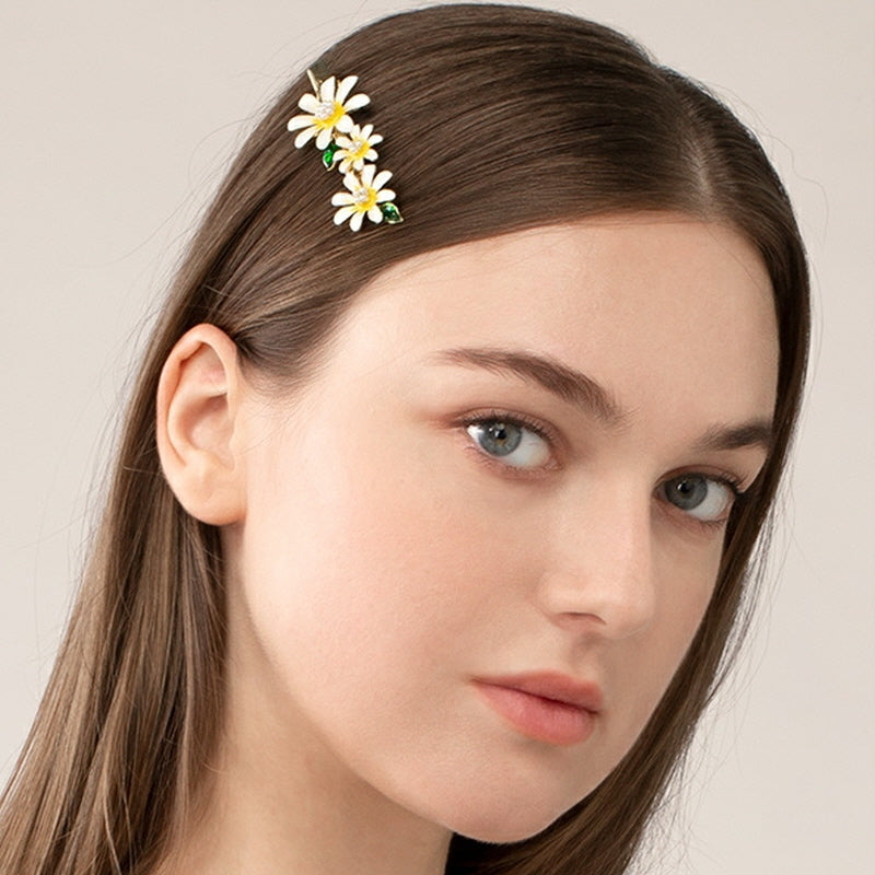 Daisy Side Hair Clip