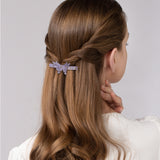 Graceful Purple Butterfly Hair Pin