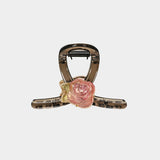 Crystal Garden Rose Clip