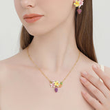 Grape Blossom Necklace