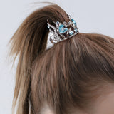 Blue Ocean Glow Starfish Ponytail Hair Clip