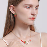 Cherry Glow Necklace