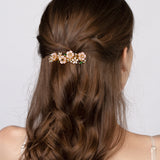 Lilac & Plum Blossom Flowers Straight Hair Pin