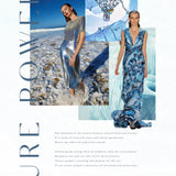 Blue Current Earrings