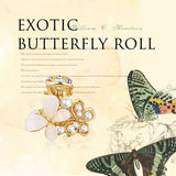 Petal Pearl Blossom Claw Clip