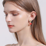 Cherry Mist Earrings