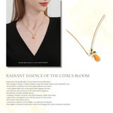 Citrus Blossom Glow Necklace