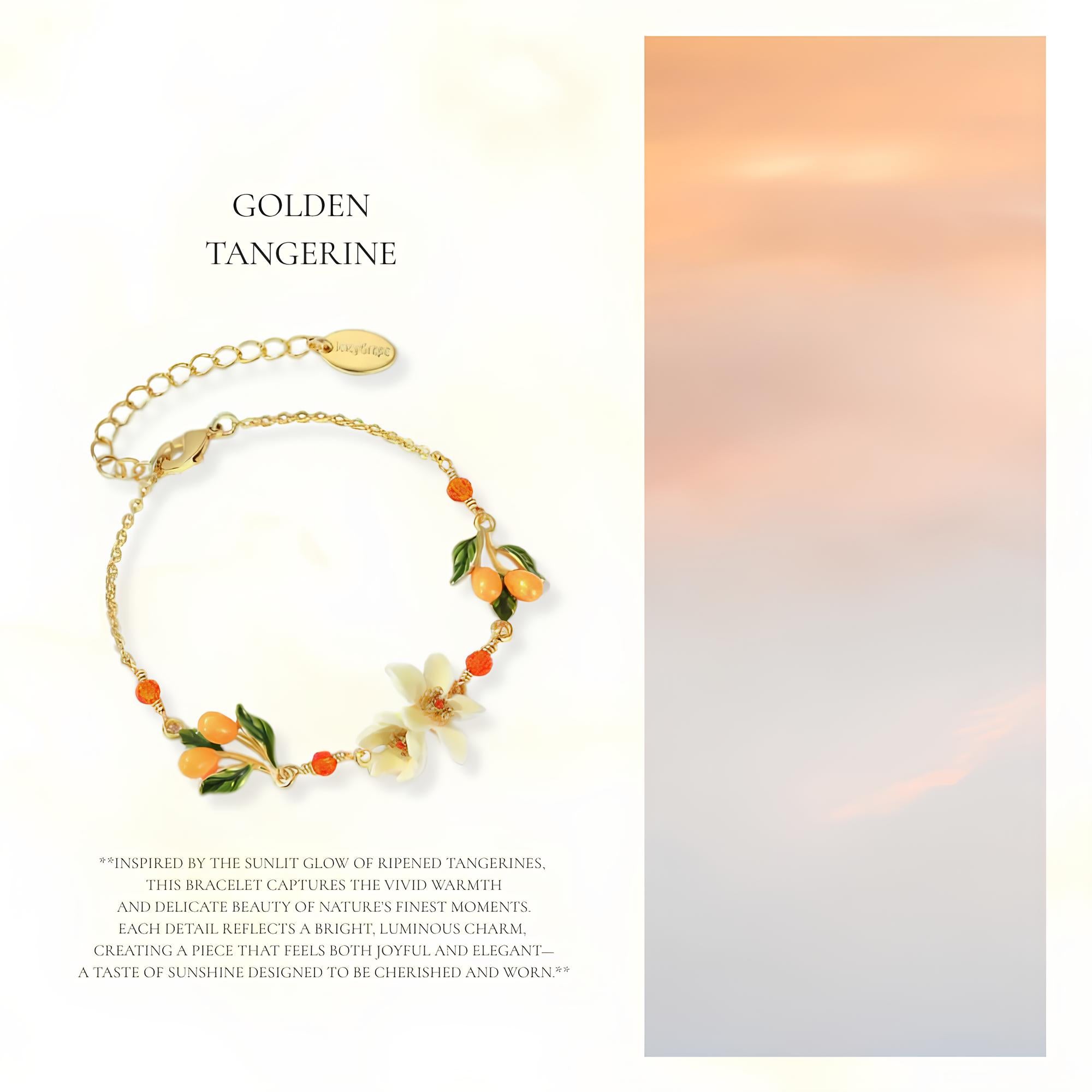 Golden Tangerine Bracelet