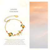 Golden Tangerine Bracelet
