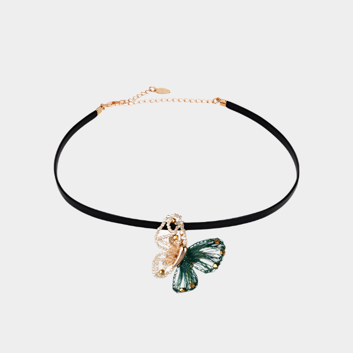 Dream Butterfly Choker Necklace