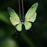 Hyedrangea & Butterfly U-Shaped Hair Stick