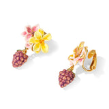 Grape Blossom Earrings