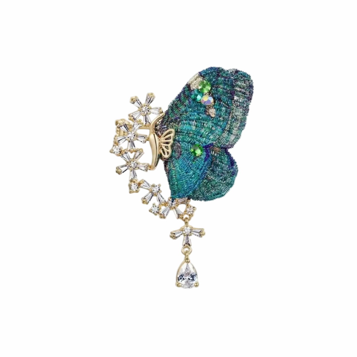 Jardin Gleam Butterfly Brooch