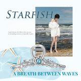 Blue Glow Dolphin Clip