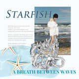 Blue Glow Ponytail Clip