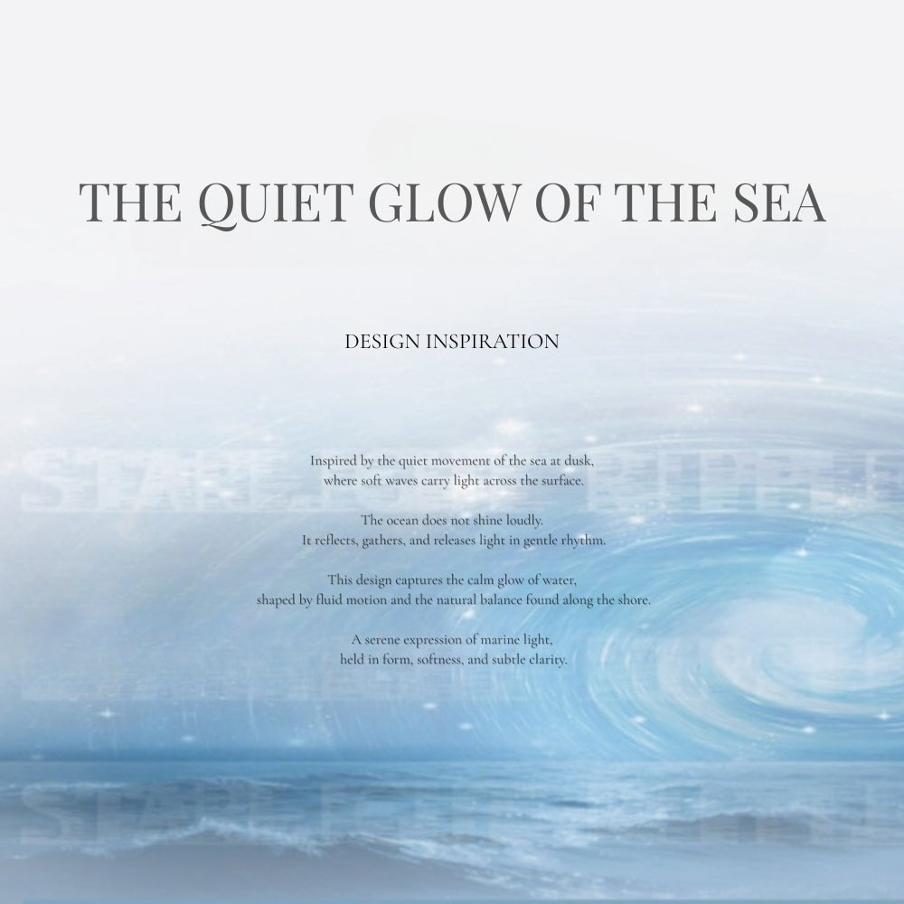Frozen Ocean Sparkle Side Clip