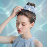 Nacre Veil Scrunchie