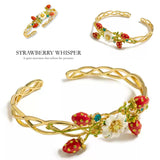 Strawberry Blossom Bracelet