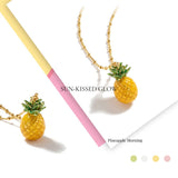 Sun-Kissed Pineapple Necklace