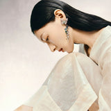 Pink Serenity Butterfly Earrings