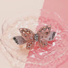 Elegant Blush Butterfly Hair Pin