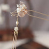 Mystical Korean Flower U-Shaped Hair Stick