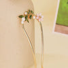 Baroque Lilac U-shaped Hair Stick