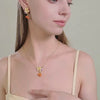 Valencia Orange Necklace