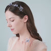 Violet Butterfly Headband