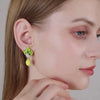 Lemon Flower Earrings