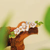 Jasmine Blossom Jade Hair Pin