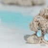 Winter Ocean Crystal Earrings