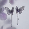 Virelia Cascade Butterfly Earrings